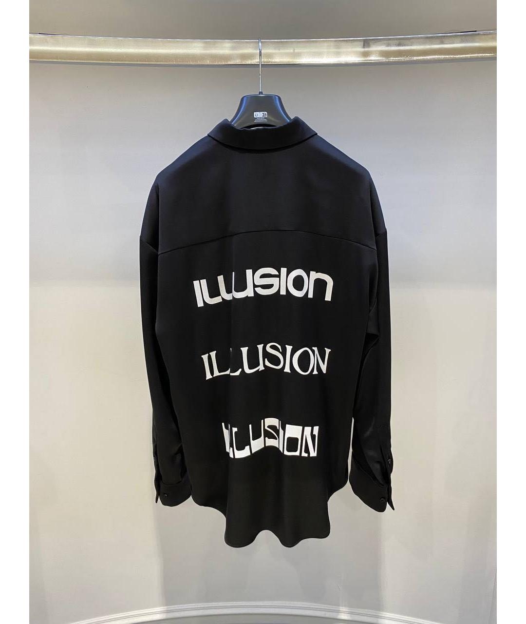 MSGM Черная вискозная блузы, фото 2