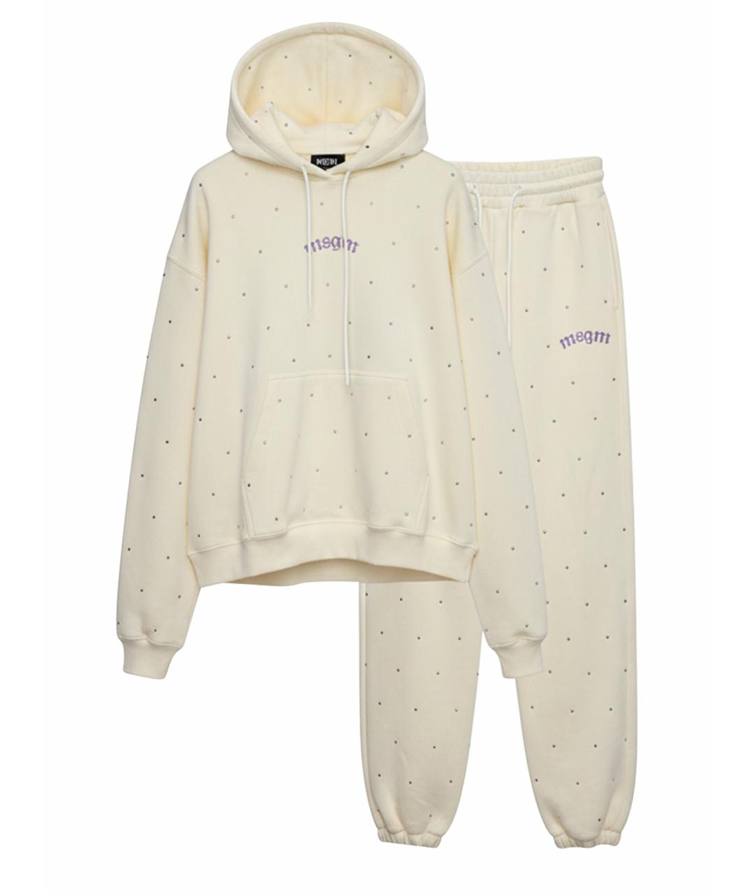 MSGM Бежевый спортивные костюмы, фото 1