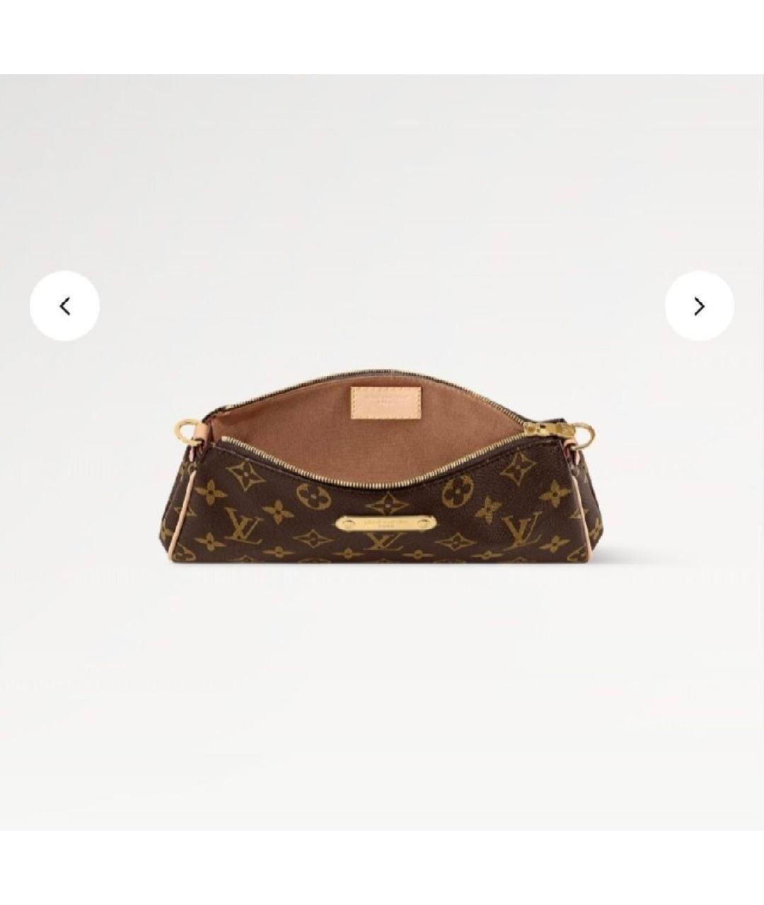 LOUIS VUITTON Коричневая сумка с короткими ручками, фото 4