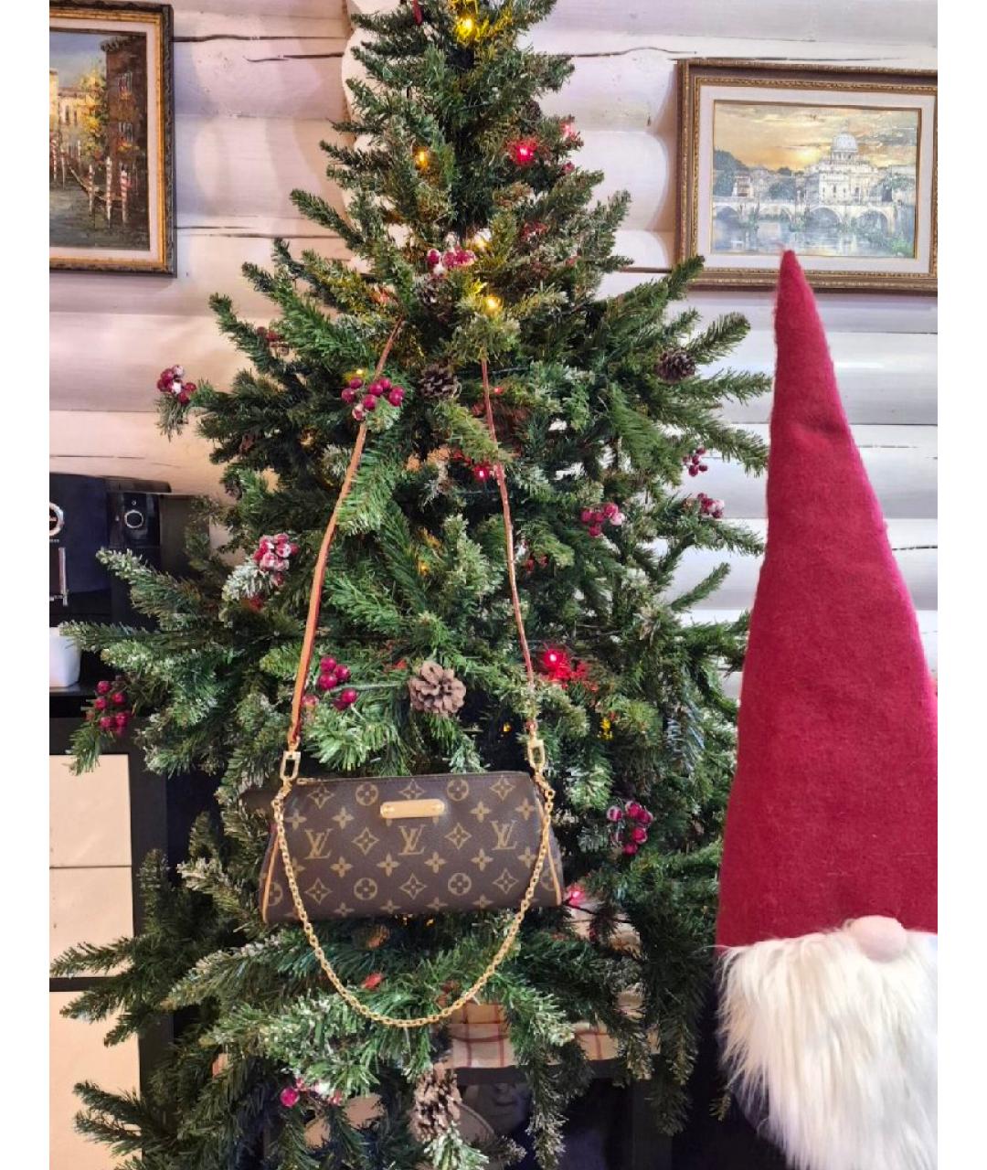 LOUIS VUITTON Коричневая сумка с короткими ручками, фото 9