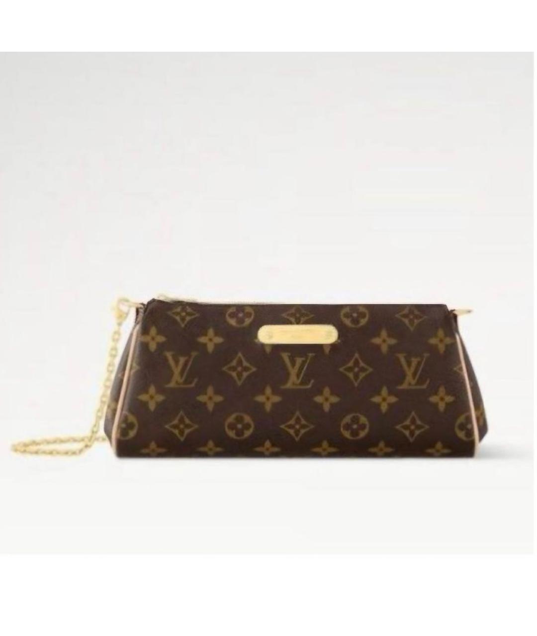 LOUIS VUITTON Коричневая сумка с короткими ручками, фото 10