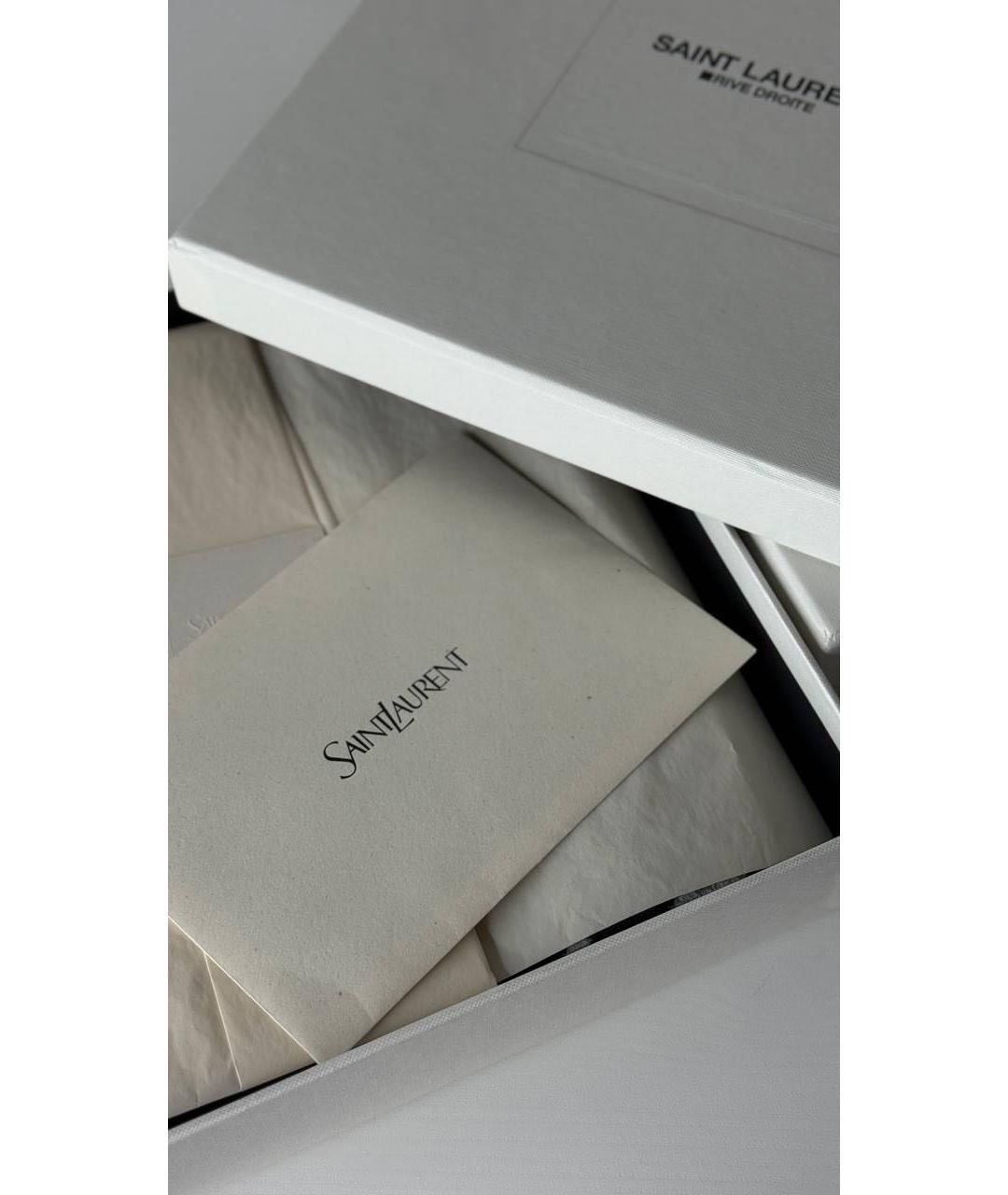 SAINT LAURENT Хлопковая пляжная сумка, фото 4