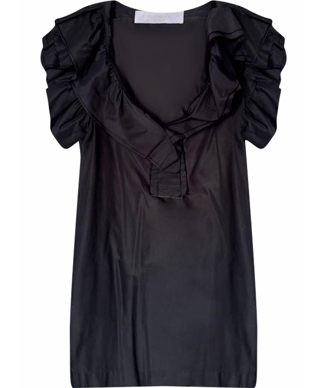 LANVIN Черное коктейльное платье, фото 1