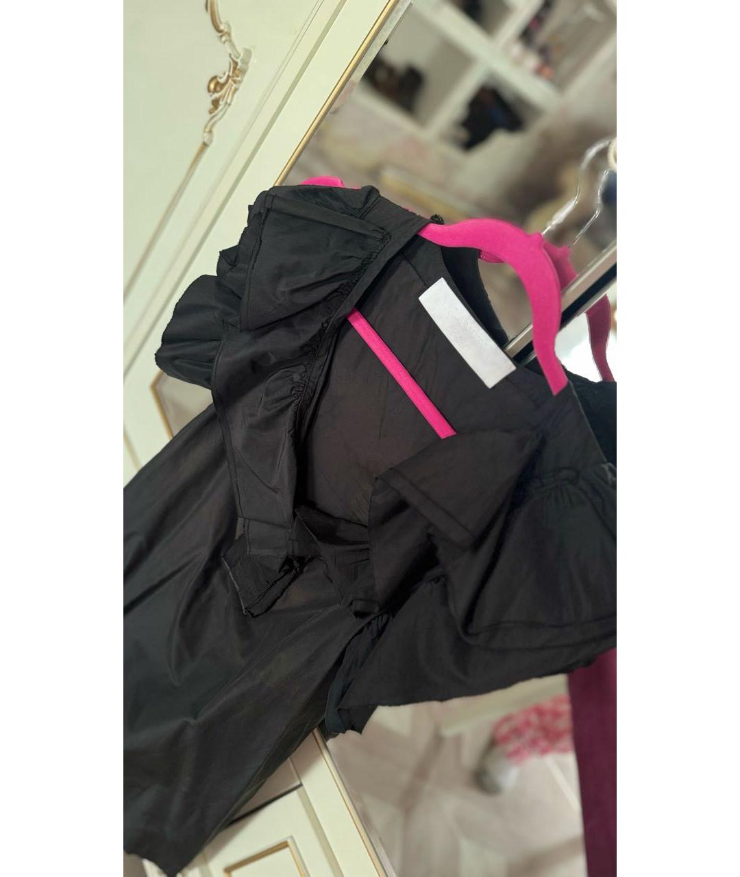 LANVIN Черное коктейльное платье, фото 5