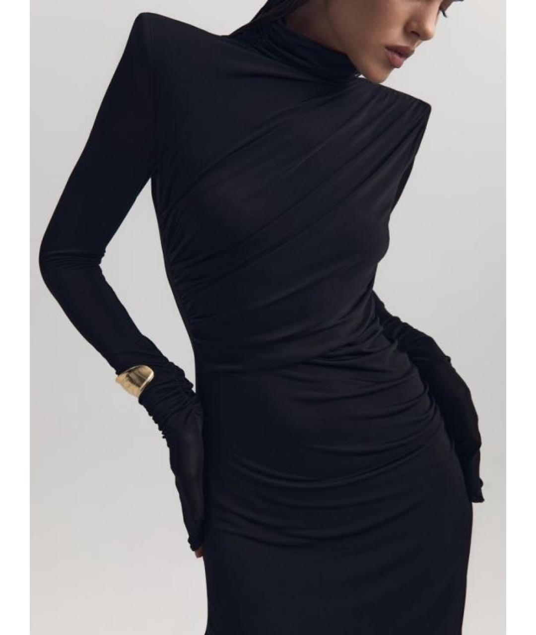 AUTENTIMENTS Черное вечернее платье, фото 2