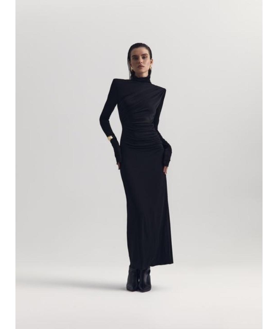 AUTENTIMENTS Черное вечернее платье, фото 3