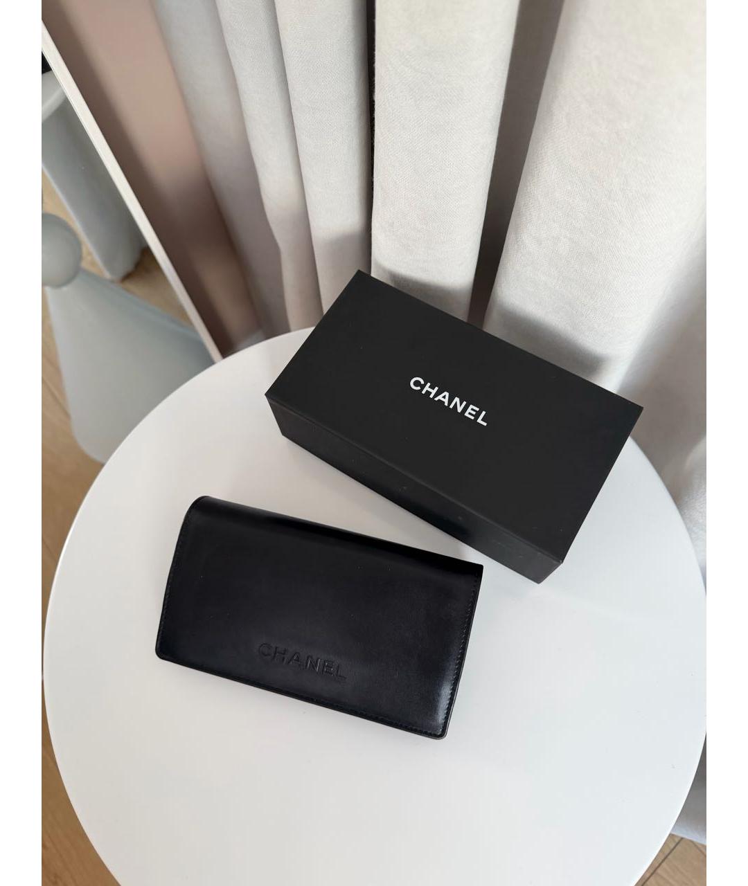 CHANEL Черные пластиковые солнцезащитные очки, фото 6