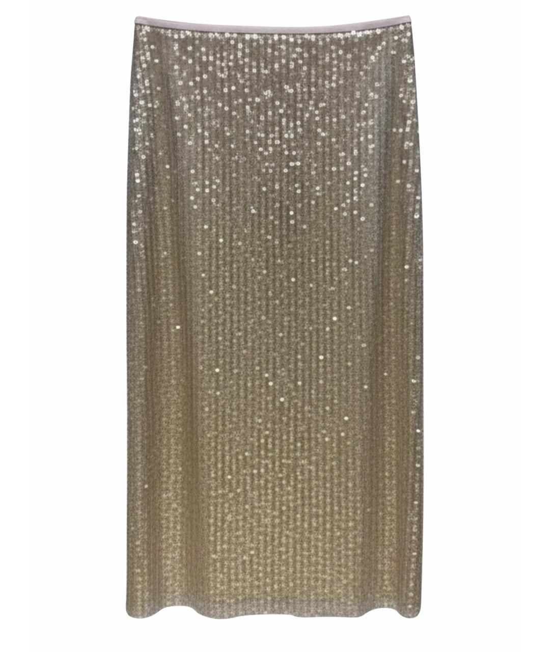 MSGM Белая юбка миди, фото 1