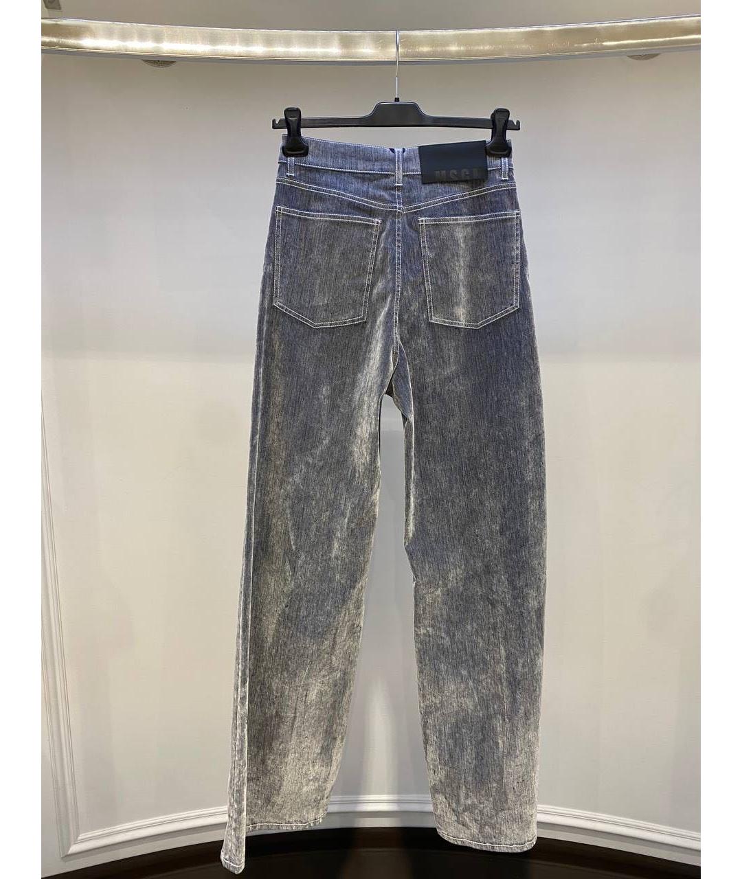 MSGM Серые прямые джинсы, фото 2