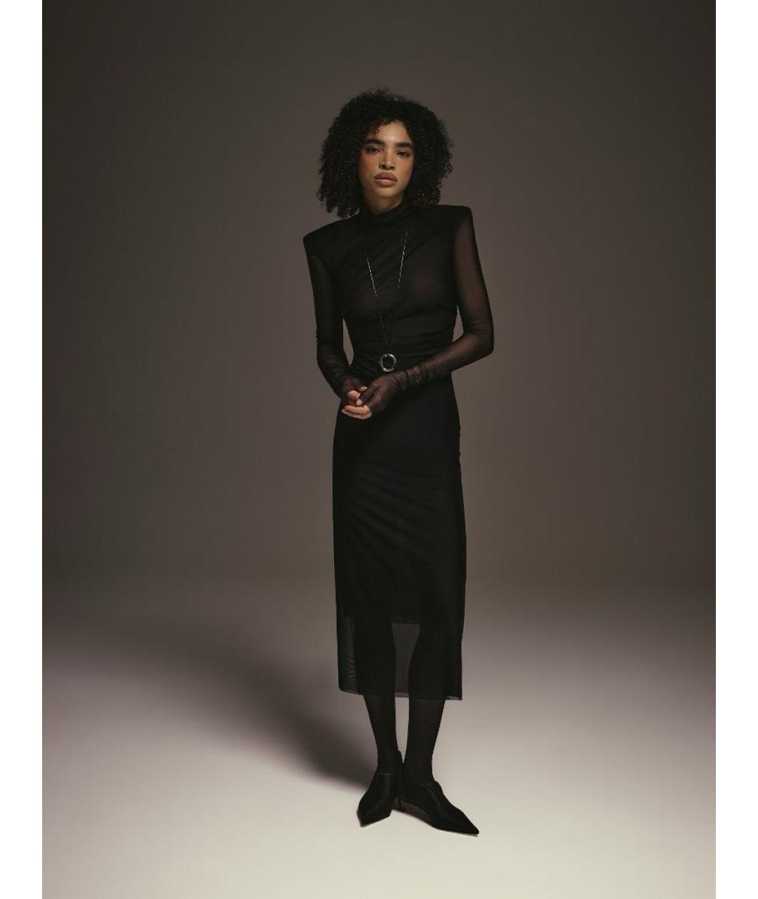 AUTENTIMENTS Черное вечернее платье, фото 6