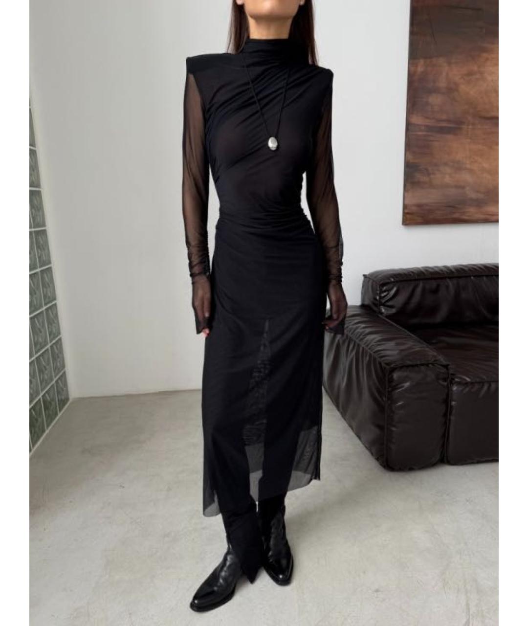 AUTENTIMENTS Черное вечернее платье, фото 3