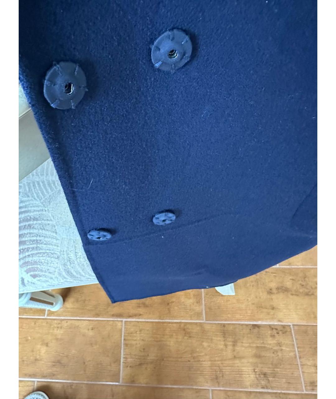 SPORT MAX CODE Темно-синий шерстяной жилет, фото 5