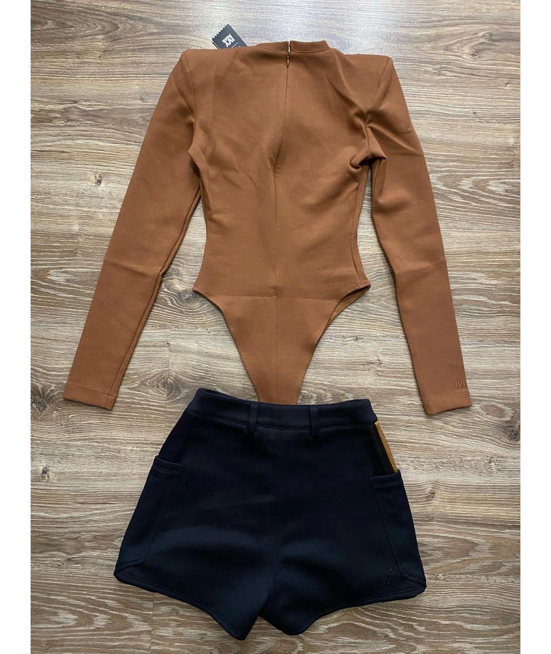 ADIDAS Черный хлопко-эластановый костюм с брюками, фото 8