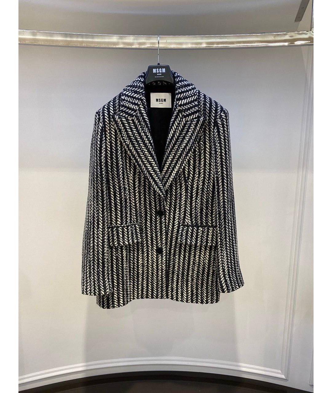 MSGM Мульти шерстяной жакет/пиджак, фото 2