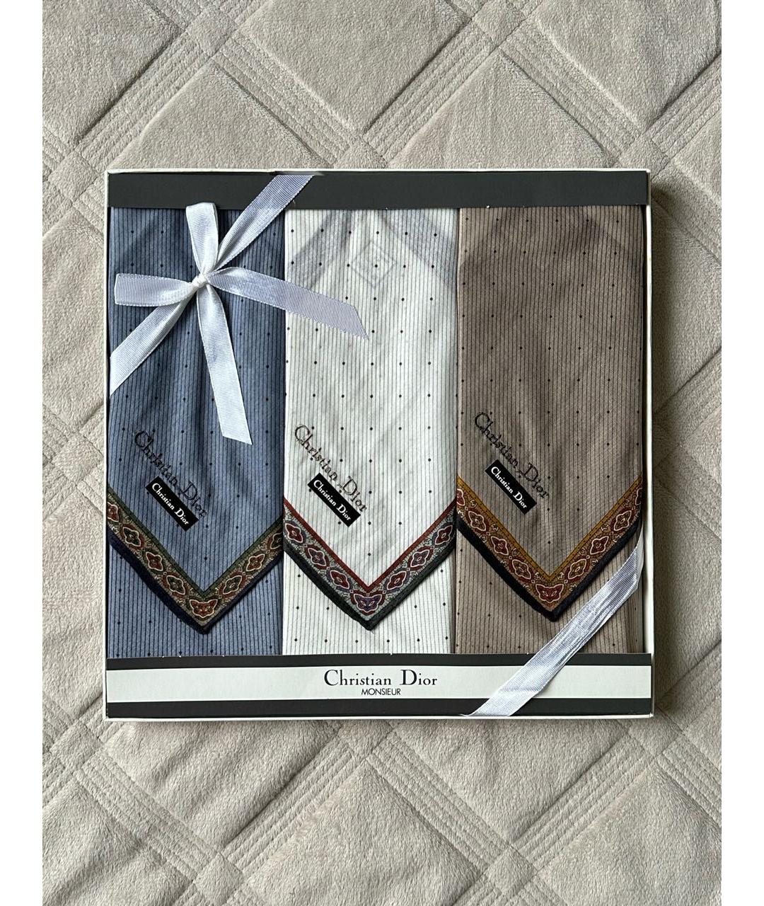 CHRISTIAN DIOR Мульти хлопковый платок, фото 9