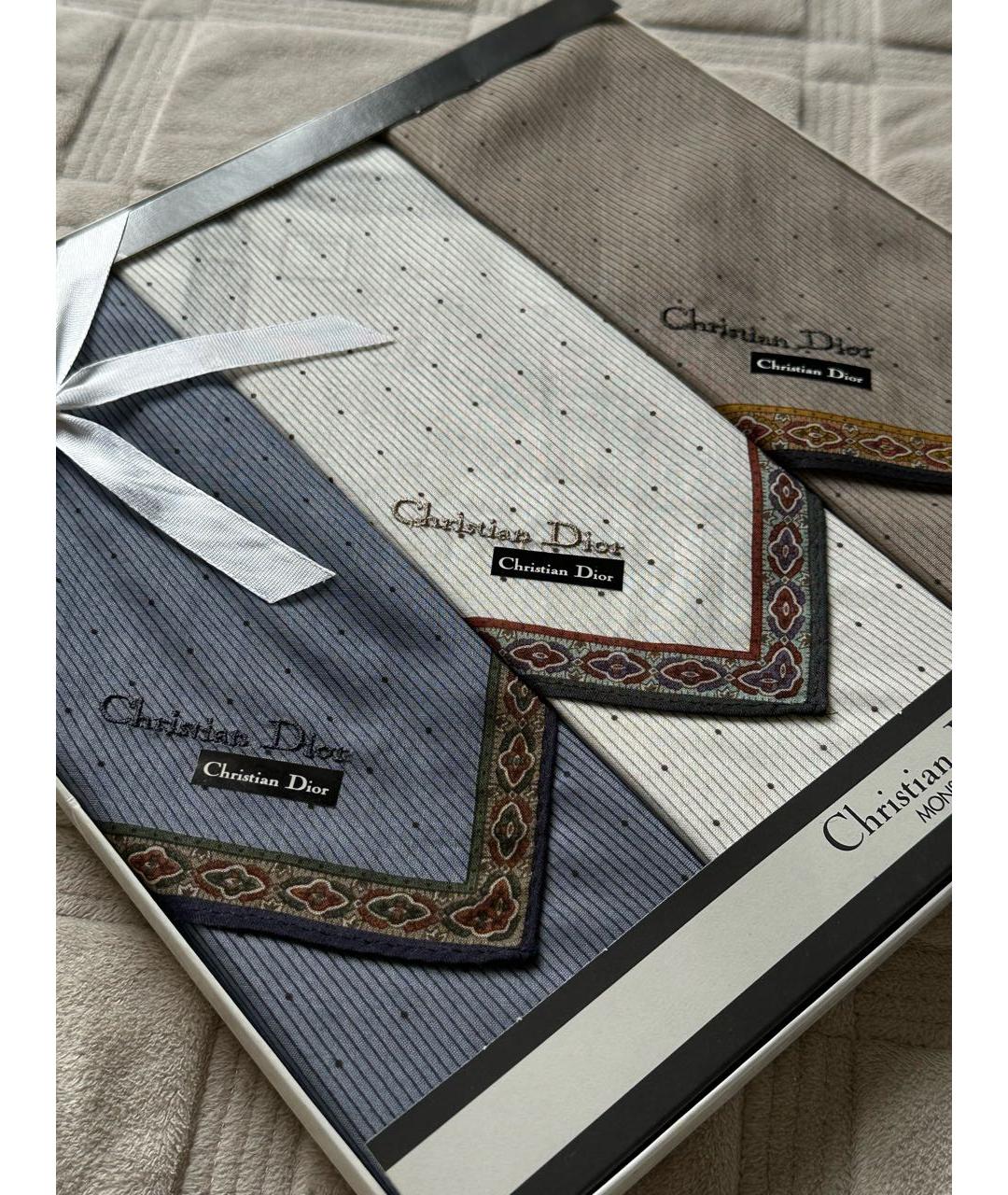 CHRISTIAN DIOR Мульти хлопковый платок, фото 2