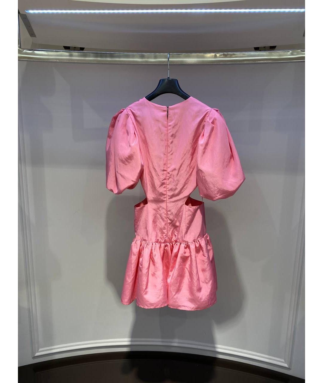 MSGM Розовое повседневное платье, фото 3