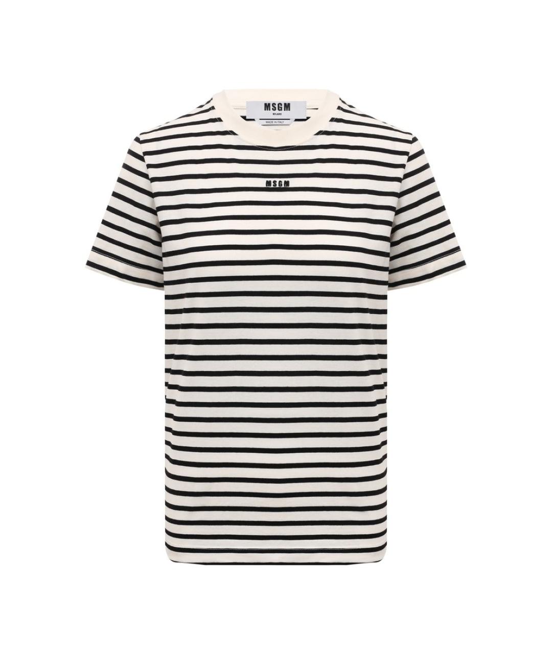 MSGM Мульти хлопковая футболка, фото 1