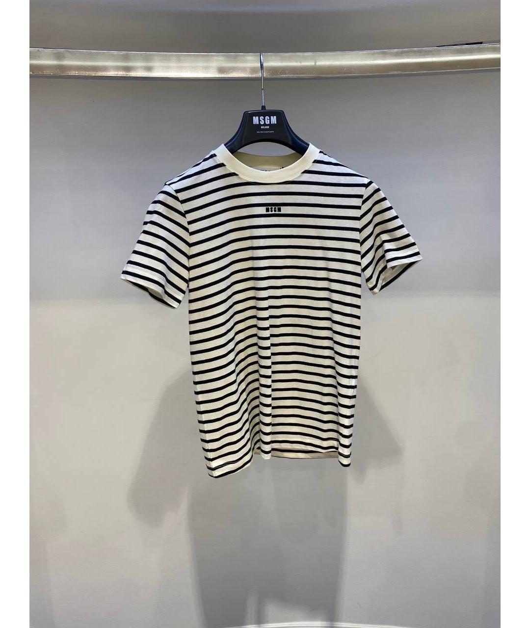 MSGM Мульти хлопковая футболка, фото 2