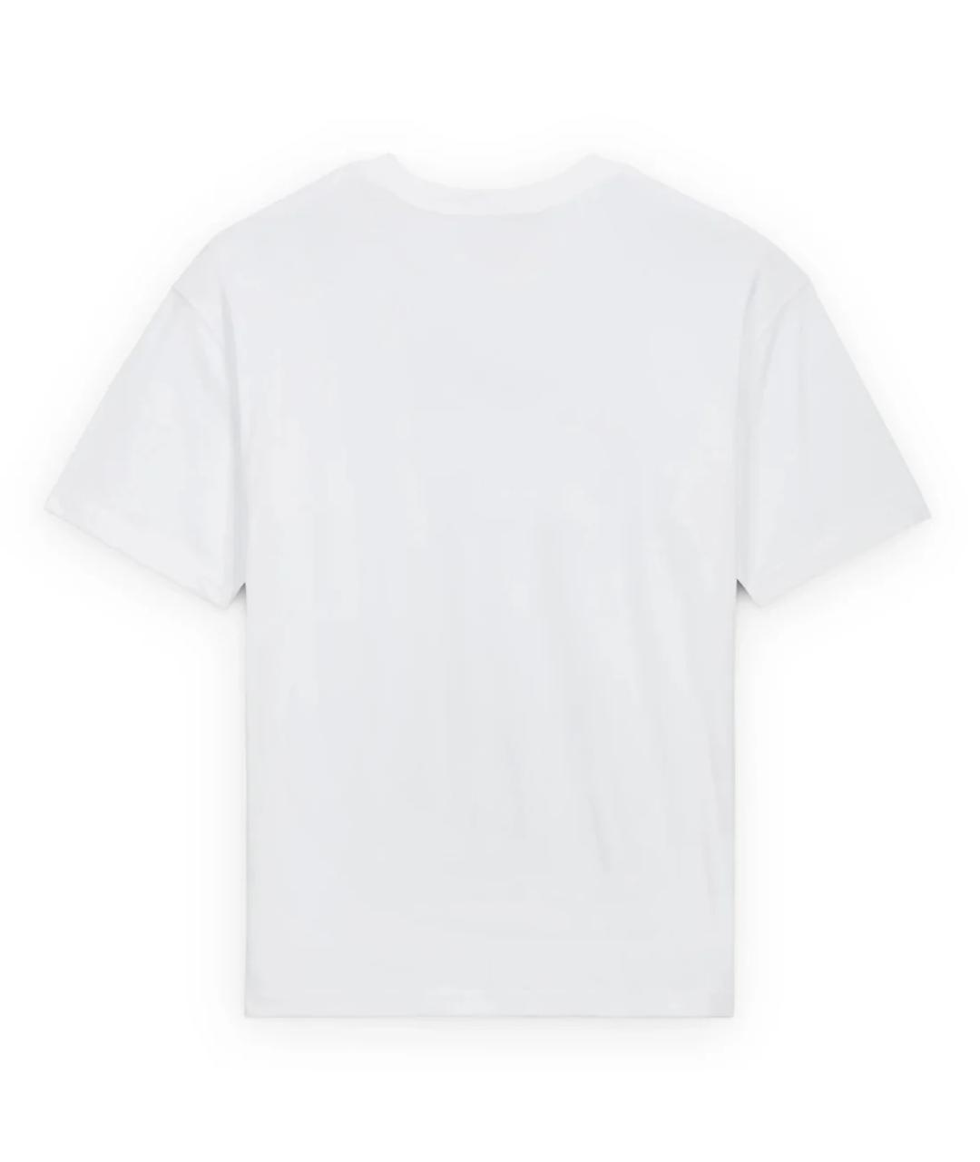 NIKE Белая хлопковая футболка, фото 2