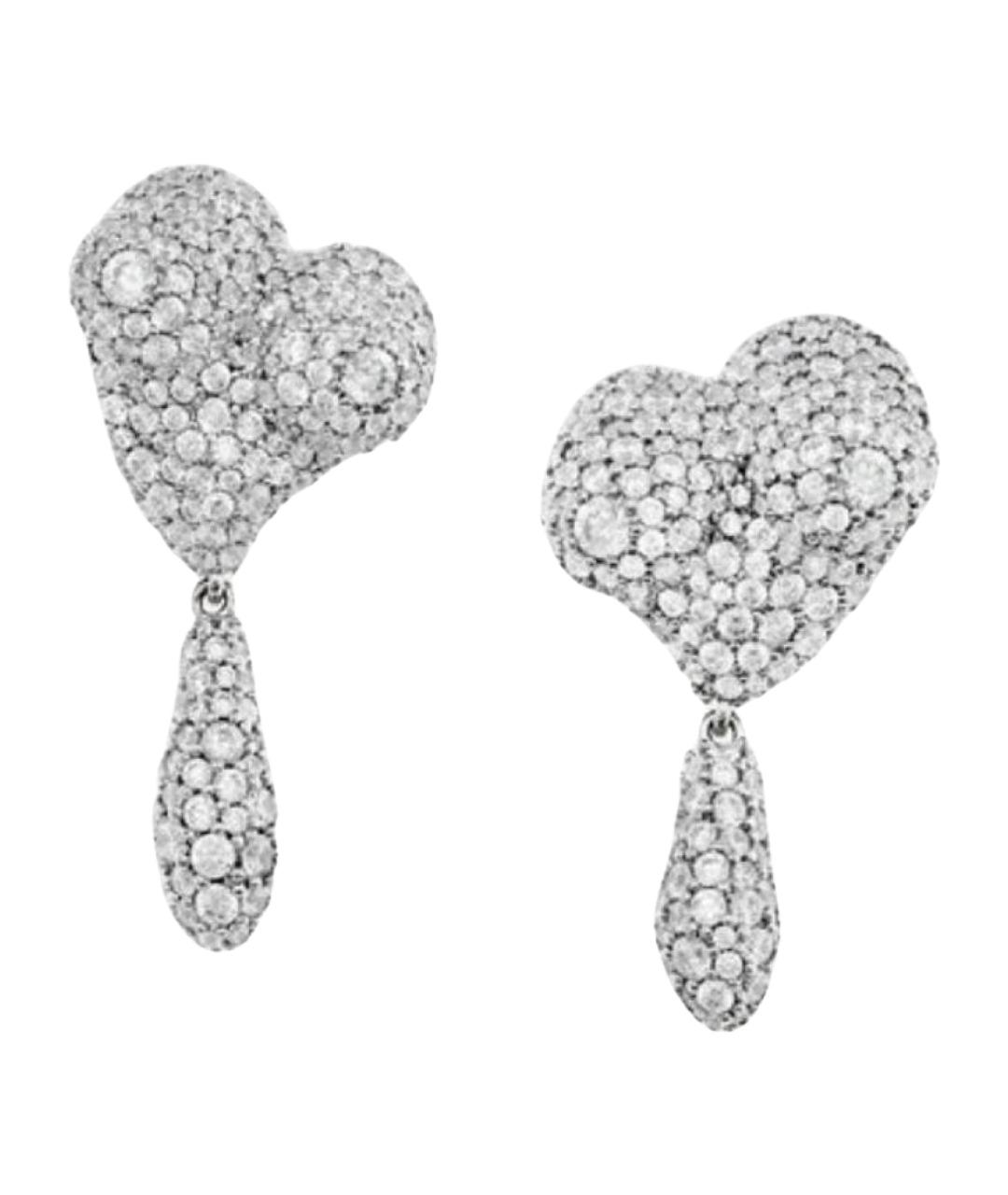 VIVIENNE WESTWOOD Серебряные латунные серьги, фото 1