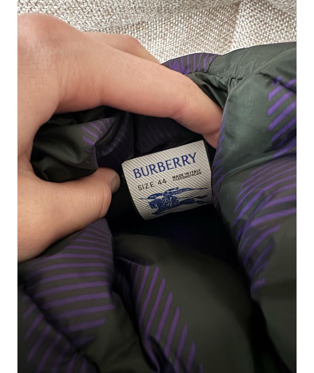 BURBERRY Мульти текстильные высокие ботинки, фото 6