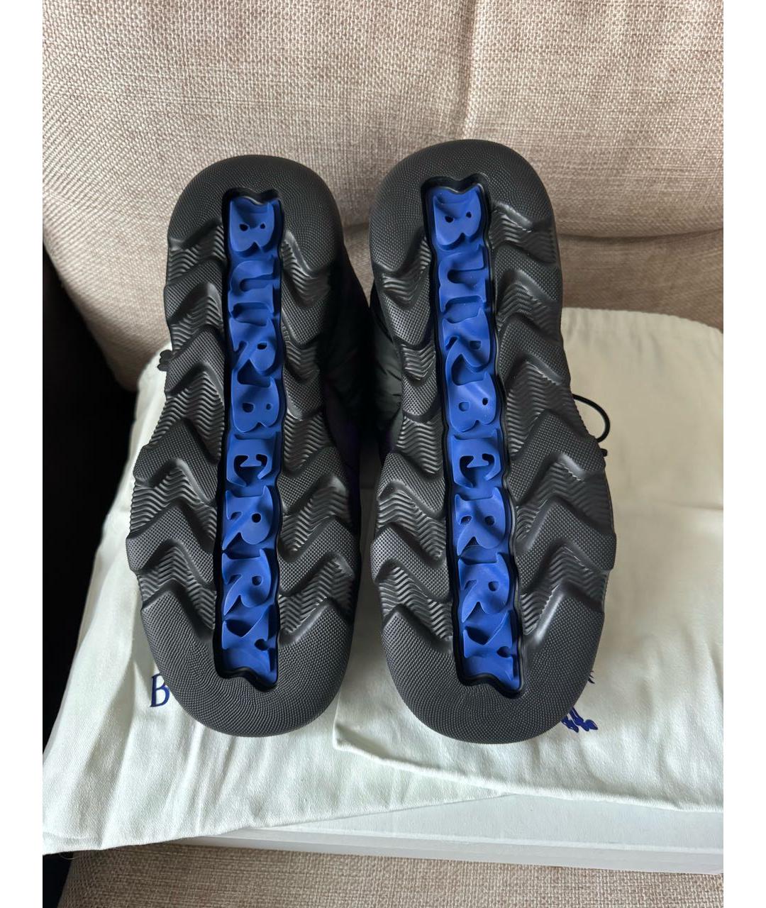 BURBERRY Мульти текстильные высокие ботинки, фото 7