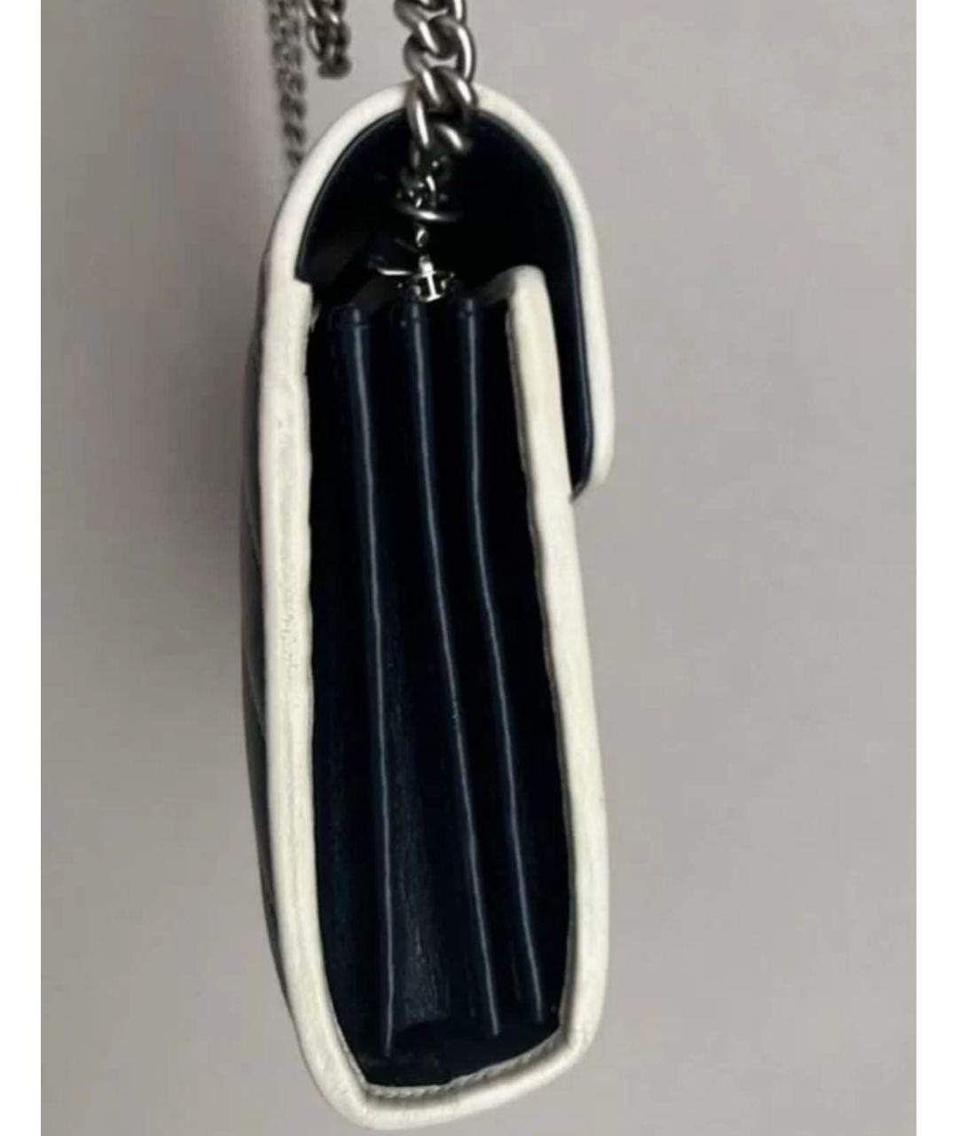 GUCCI Синяя кожаная сумка через плечо, фото 5