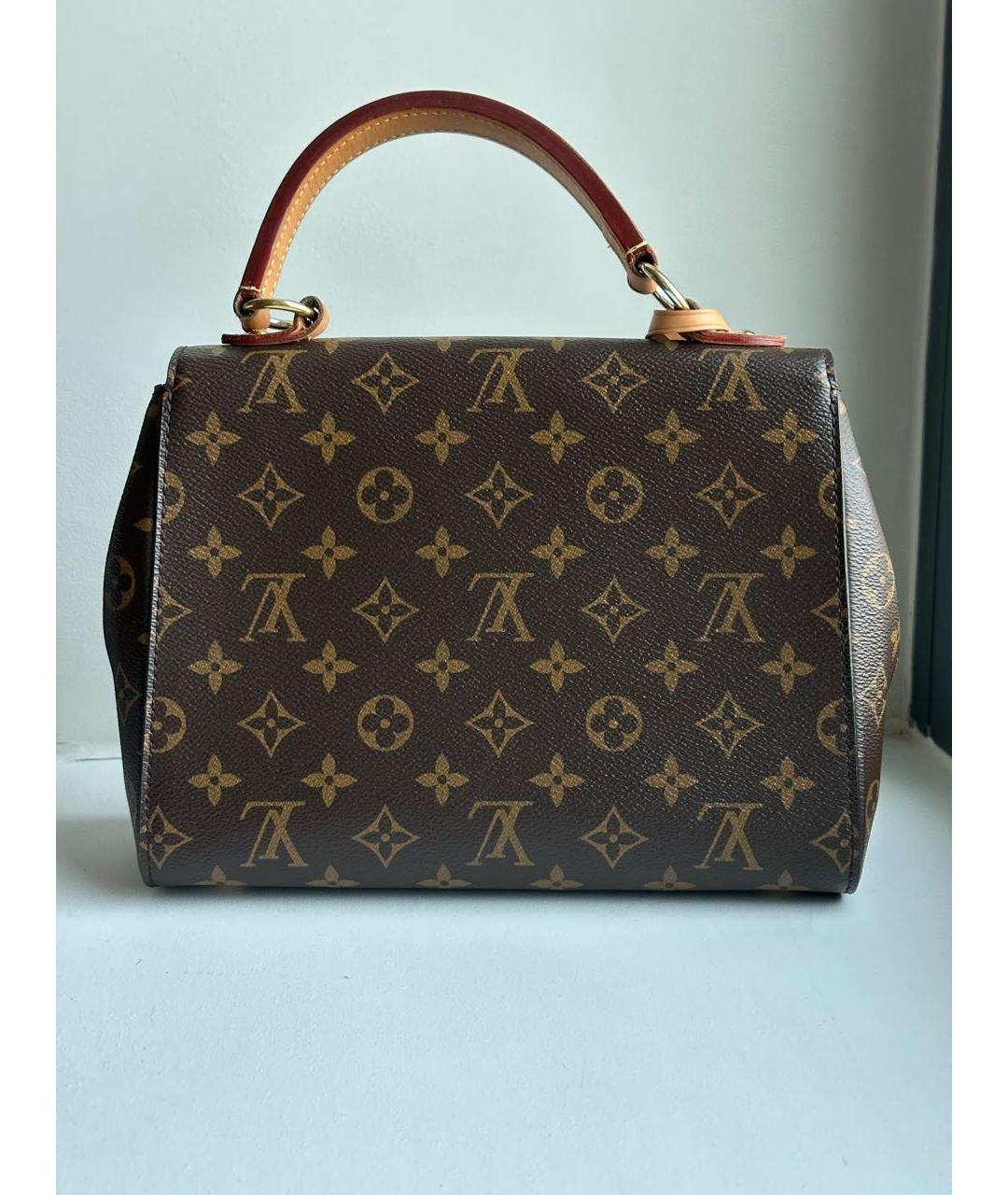 LOUIS VUITTON Коричневая сумка через плечо, фото 3