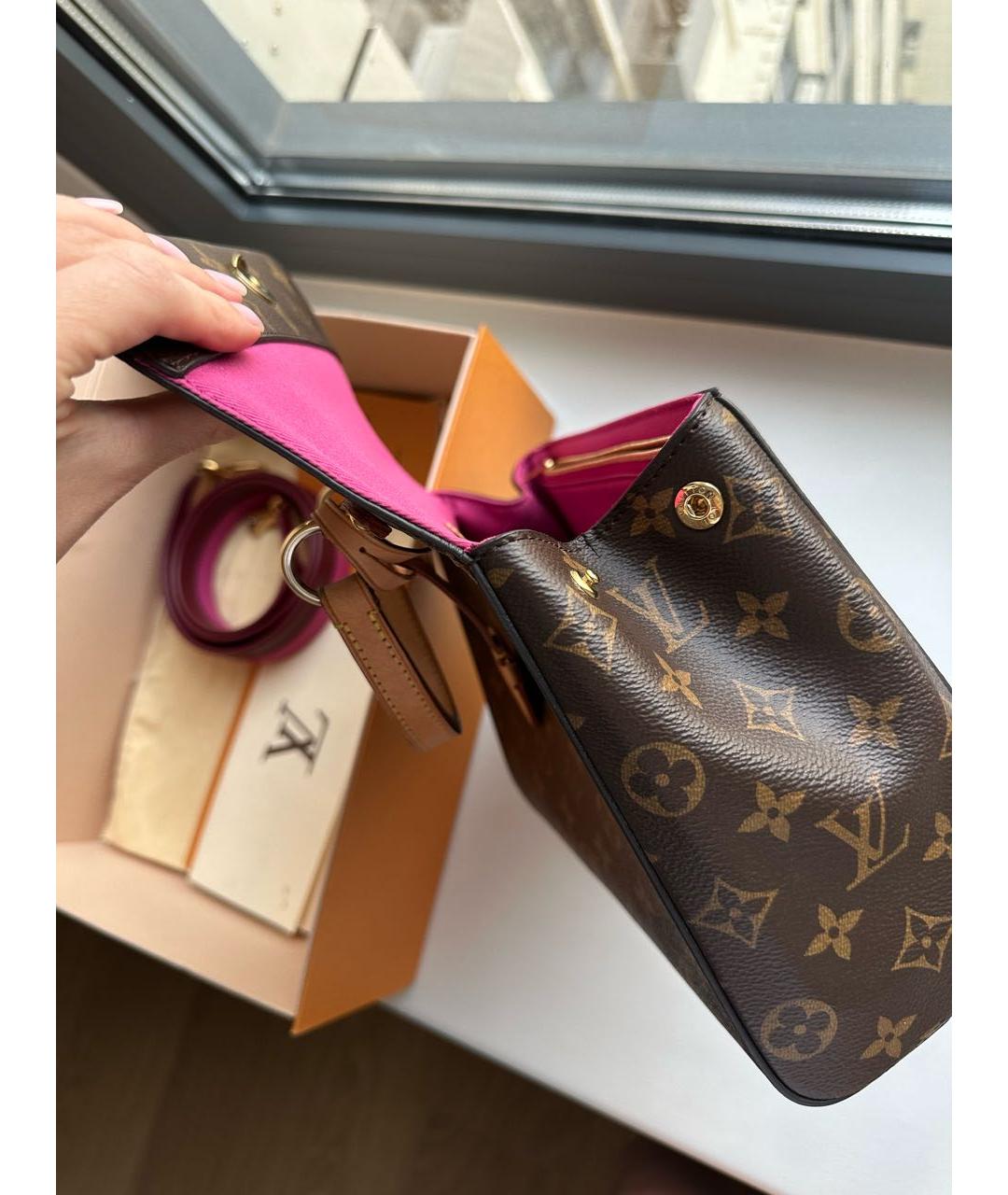 LOUIS VUITTON Коричневая сумка через плечо, фото 6