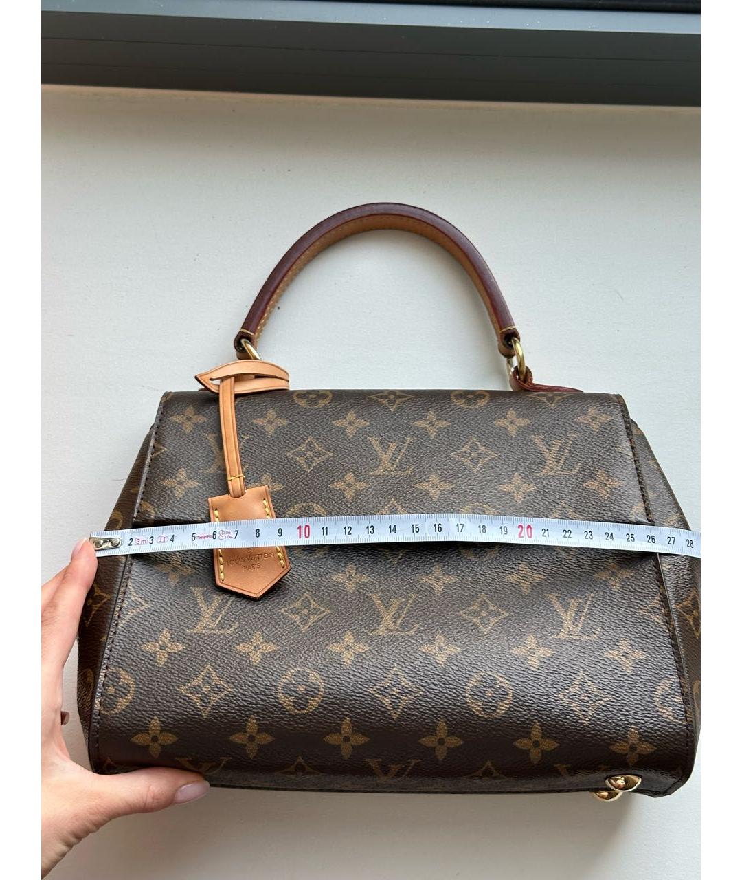 LOUIS VUITTON Коричневая сумка через плечо, фото 8