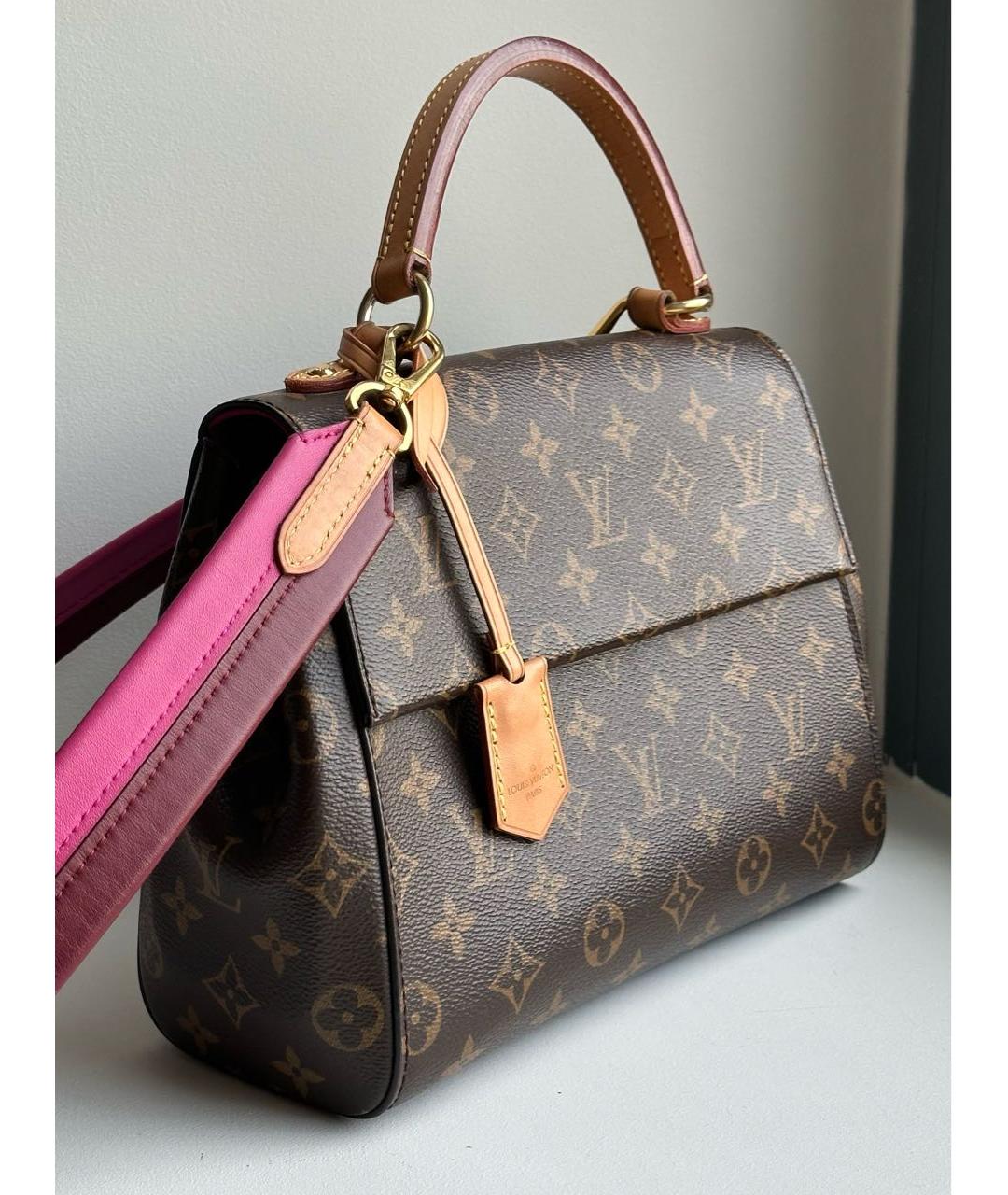 LOUIS VUITTON Коричневая сумка через плечо, фото 2