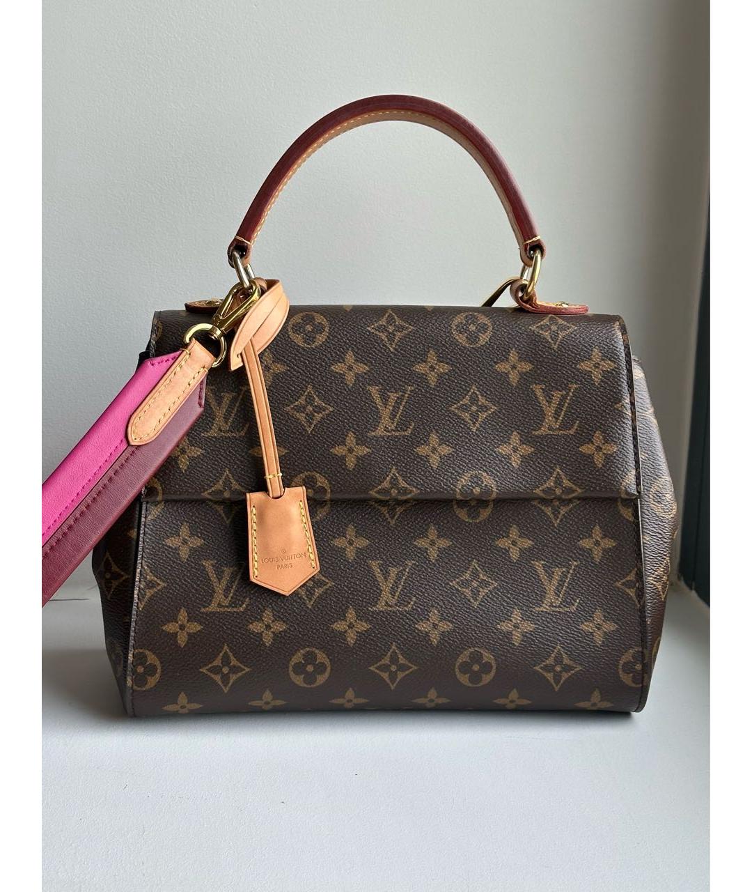 LOUIS VUITTON Коричневая сумка через плечо, фото 9