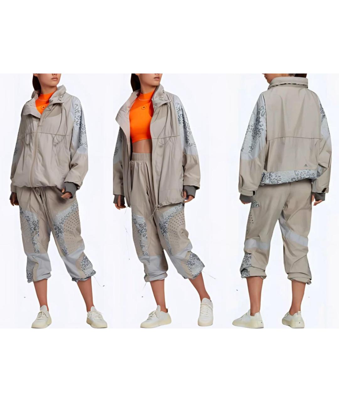 ADIDAS BY STELLA MCCARTNEY Бежевый костюм с брюками, фото 8