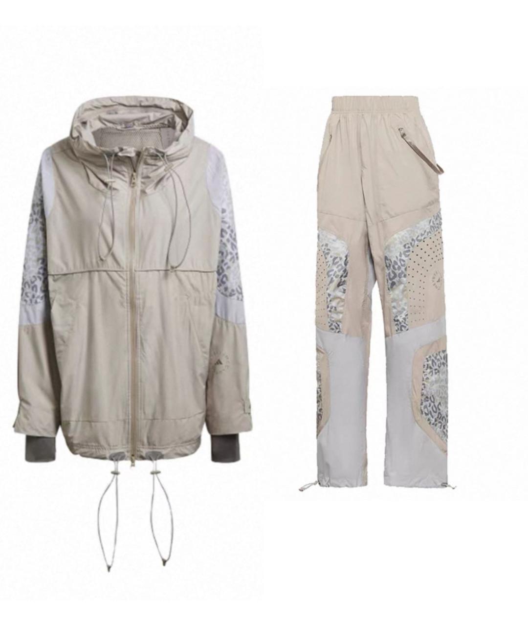 ADIDAS BY STELLA MCCARTNEY Бежевый костюм с брюками, фото 9