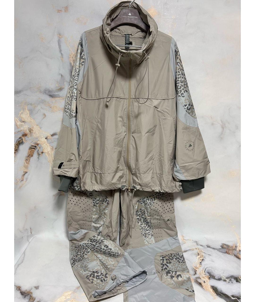 ADIDAS BY STELLA MCCARTNEY Бежевый костюм с брюками, фото 3