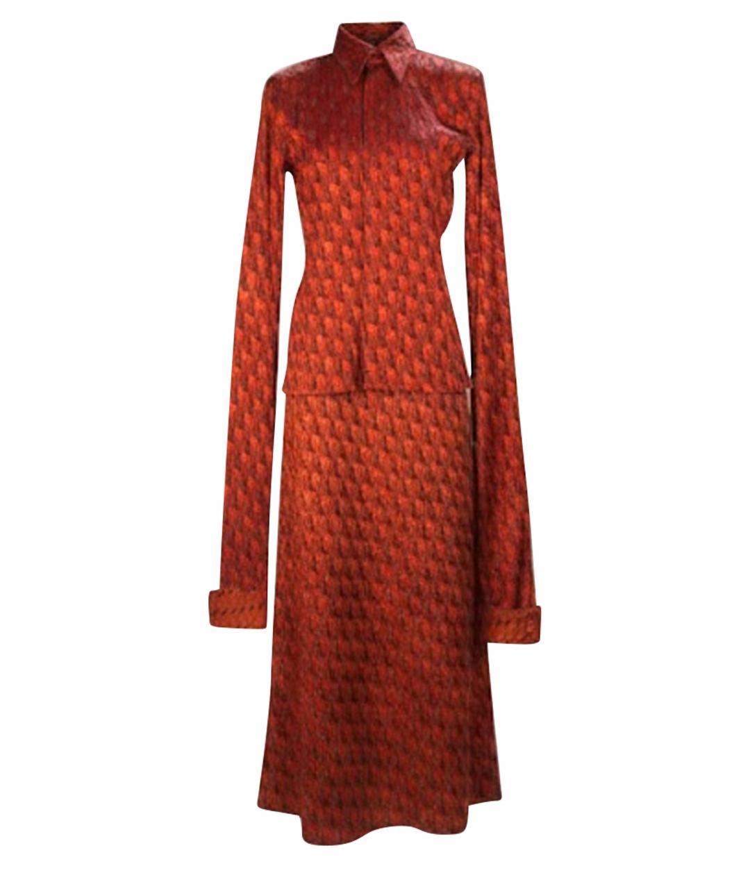 JEAN PAUL GAULTIER Мульти ацетатное вечернее платье, фото 1