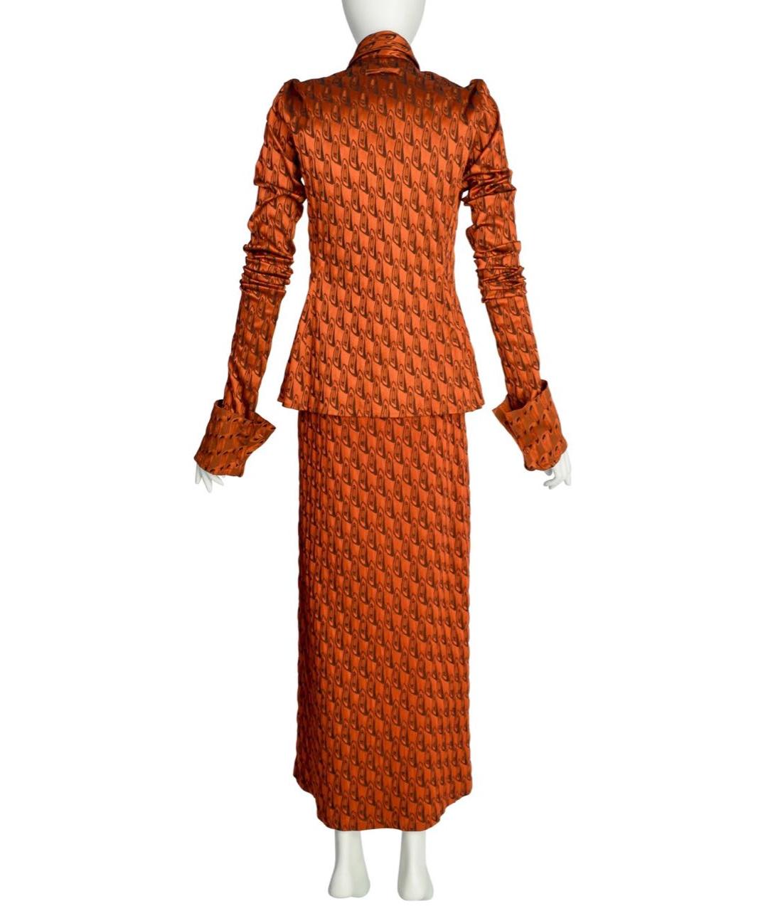 JEAN PAUL GAULTIER Мульти ацетатное вечернее платье, фото 3