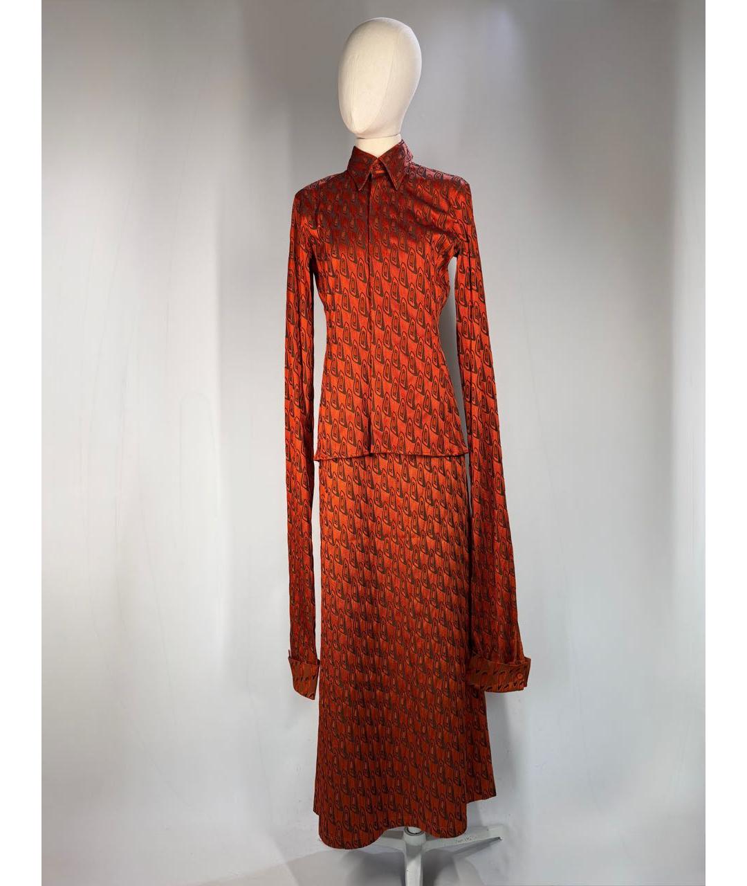 JEAN PAUL GAULTIER Мульти ацетатное вечернее платье, фото 9