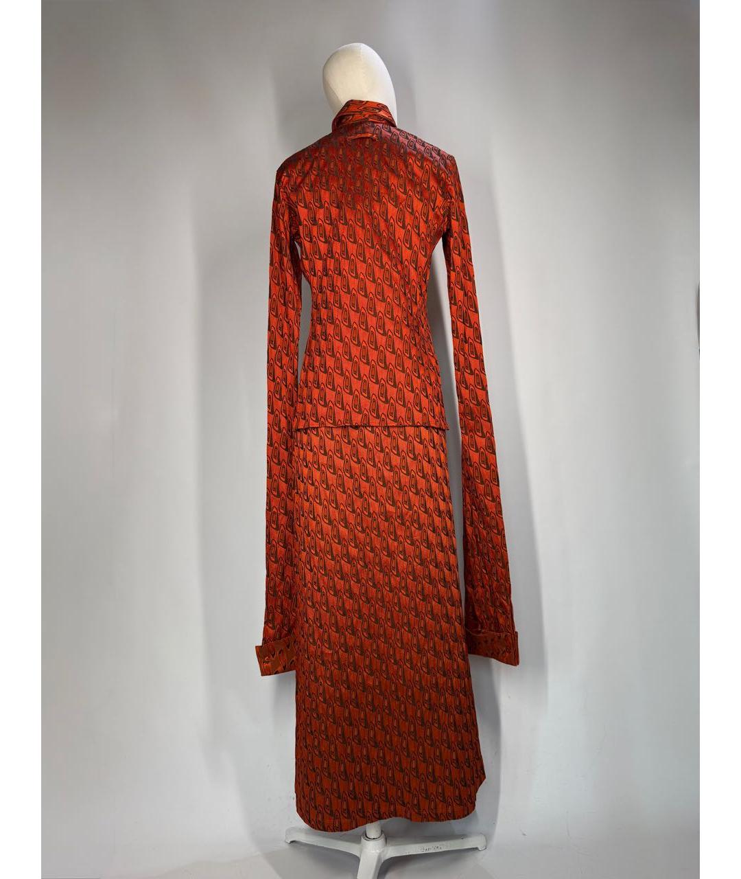 JEAN PAUL GAULTIER Мульти ацетатное вечернее платье, фото 5