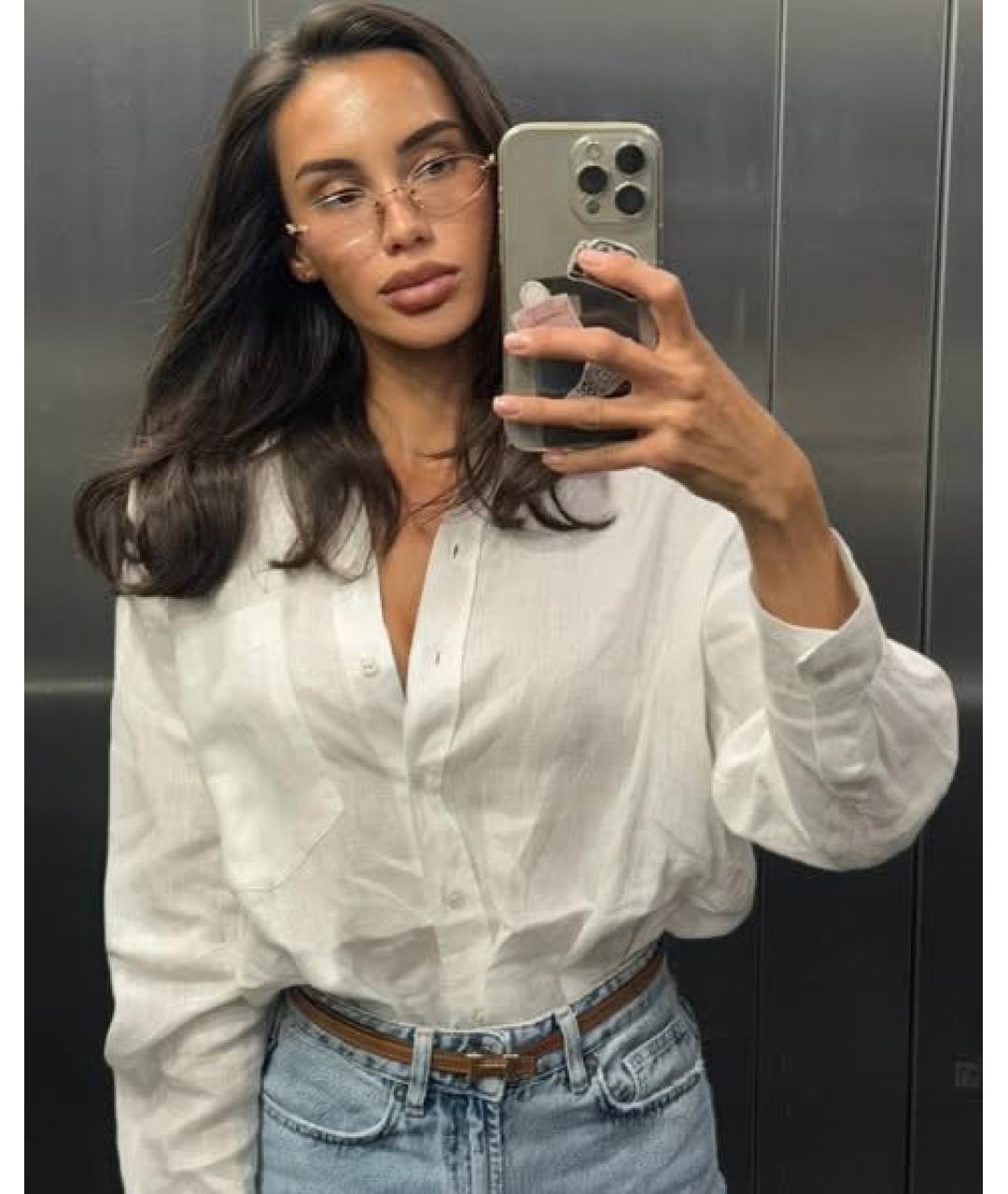 MIU MIU Золотые металлические солнцезащитные очки, фото 6