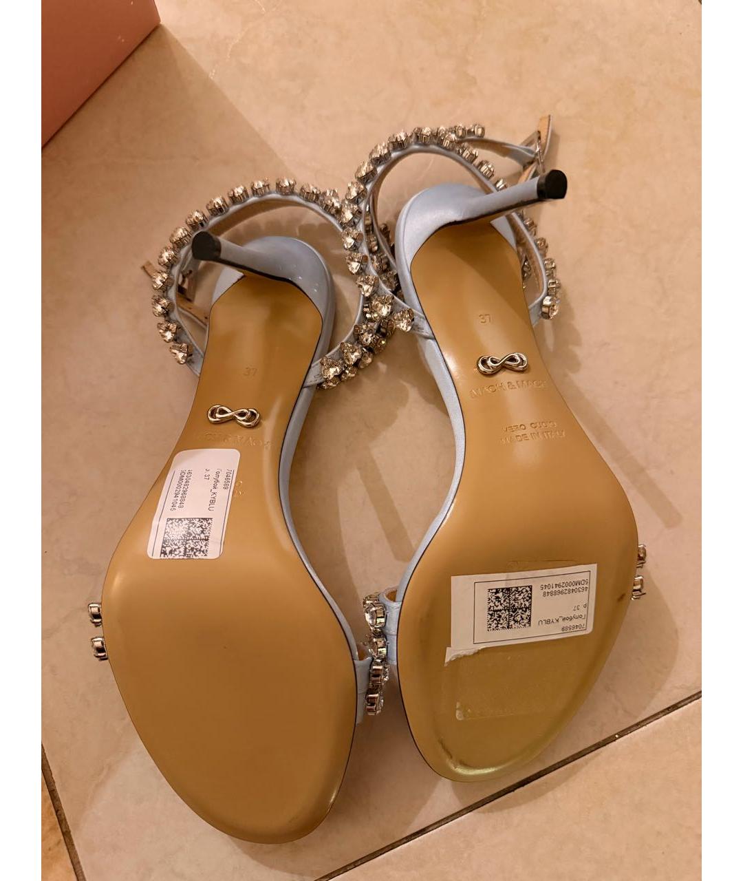 MACH&MACH Бирюзовые босоножки, фото 5