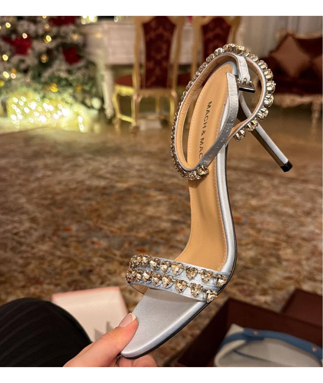 MACH&MACH Бирюзовые босоножки, фото 4