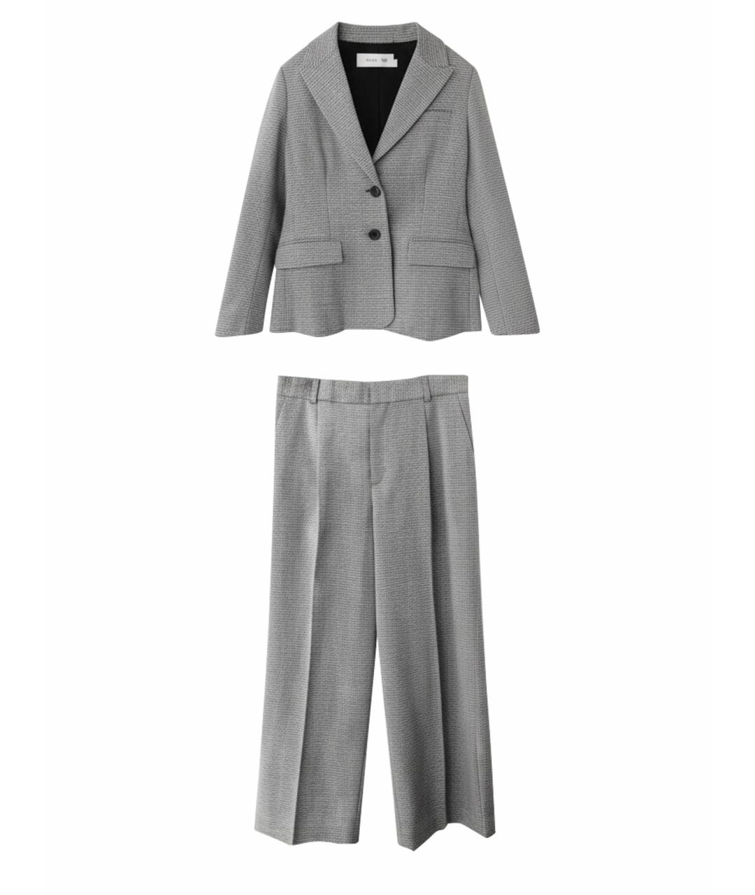 CHRISTIAN DIOR Серый шерстяной жакет/пиджак, фото 1