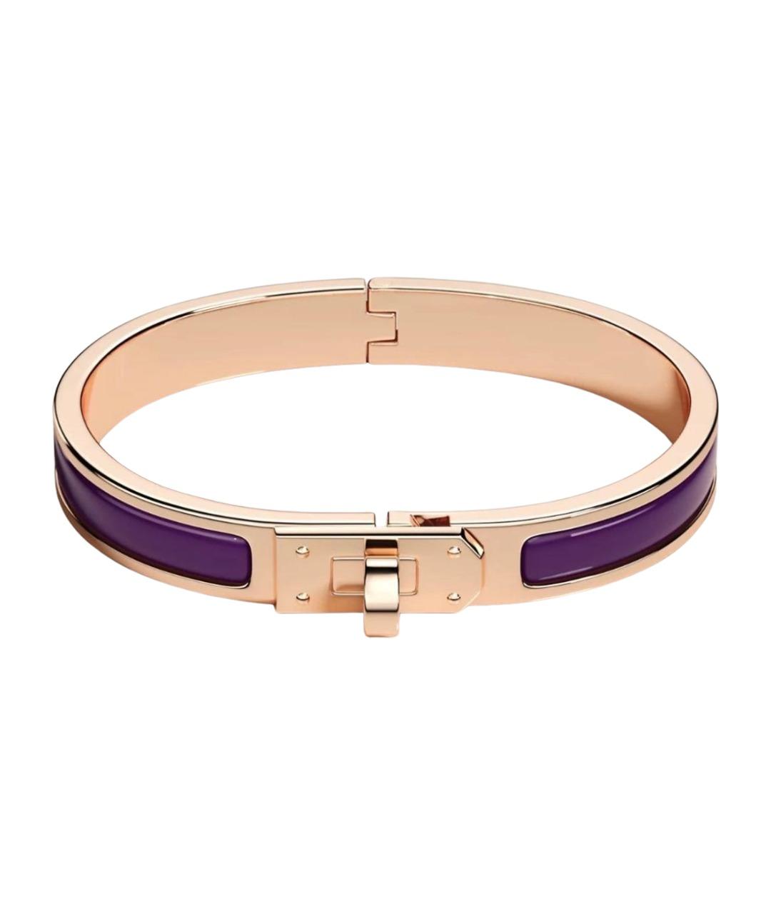 HERMES Фиолетовый браслет, фото 1