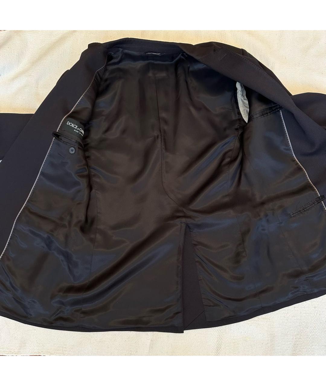 DOLCE&GABBANA Черный шерстяной пиджак, фото 5