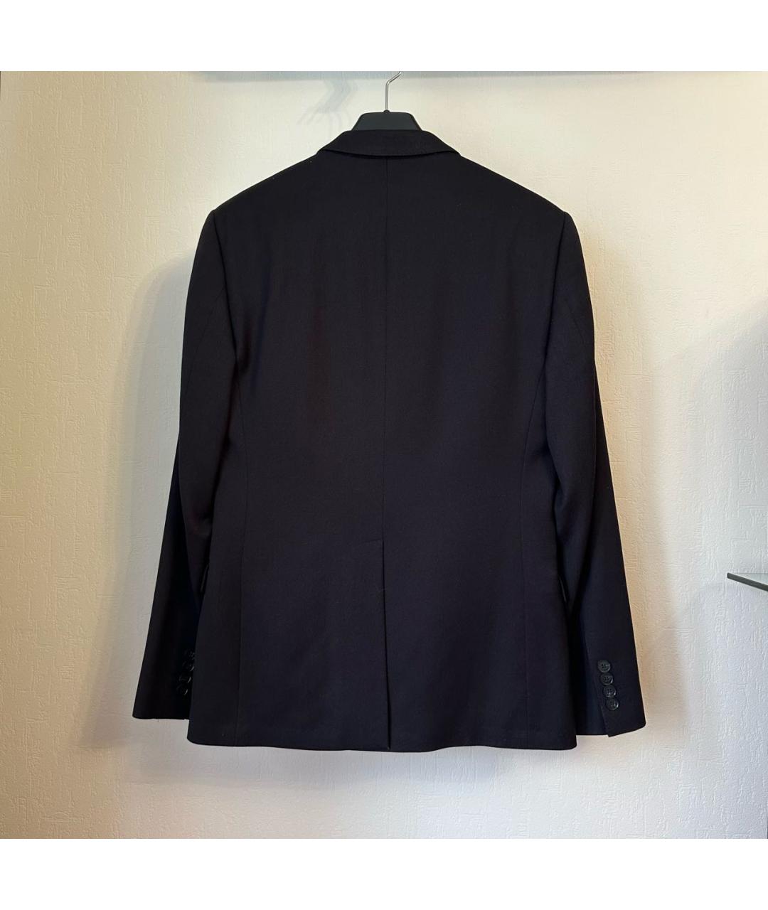 DOLCE&GABBANA Черный шерстяной пиджак, фото 2