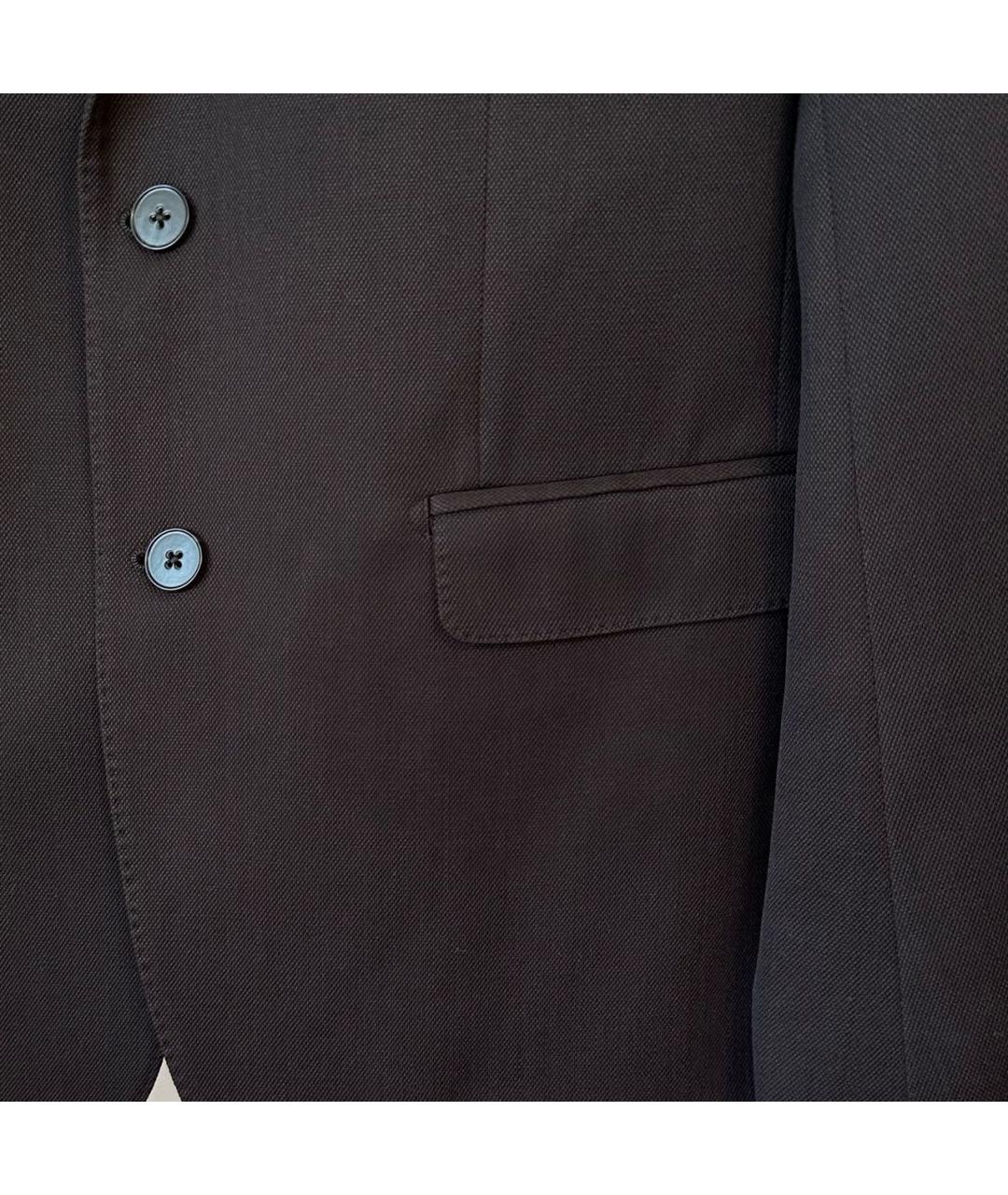 DOLCE&GABBANA Черный шерстяной пиджак, фото 8