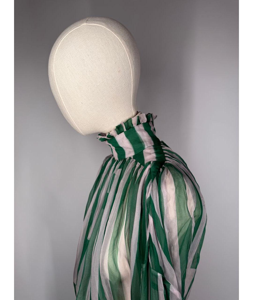 DRIES VAN NOTEN Мульти шелковое коктейльное платье, фото 6