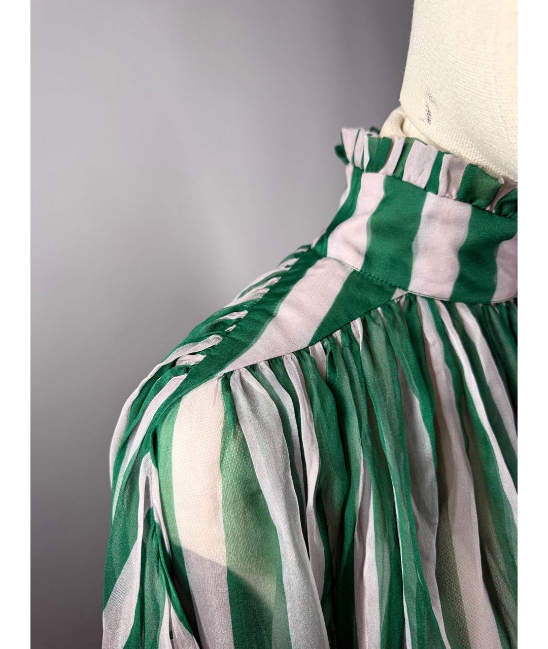 DRIES VAN NOTEN Мульти шелковое коктейльное платье, фото 3